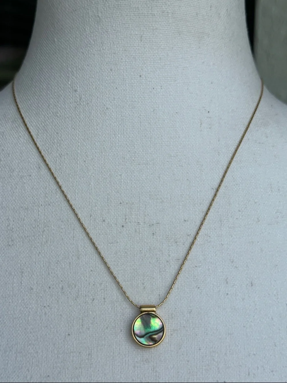 Madewell dainty pendant necklace - NWOT - Picture 1 of 5